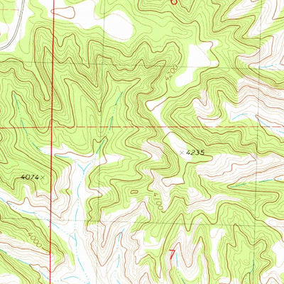 United States Geological Survey Hay Basin NE, MT (1979, 24000-Scale) digital map