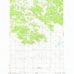 United States Geological Survey Hay Basin North, MT (1980, 24000-Scale) digital map