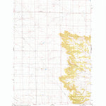 United States Geological Survey Hay Basin South, MT (1980, 24000-Scale) digital map