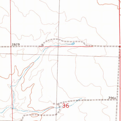 United States Geological Survey Hay Basin South, MT (1980, 24000-Scale) digital map