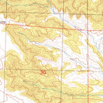 United States Geological Survey Hay Basin South, MT (1980, 24000-Scale) digital map