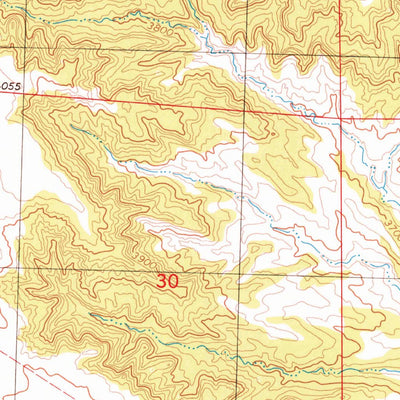 United States Geological Survey Hay Basin South, MT (1980, 24000-Scale) digital map
