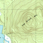 United States Geological Survey Hay Brook Mountain, ME (1986, 24000-Scale) digital map