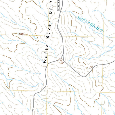 United States Geological Survey Hay Canyon Butte, SD (2021, 24000-Scale) digital map