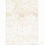 United States Geological Survey Hay Coulee, MT (1967, 24000-Scale) digital map