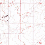 United States Geological Survey Hay Creek, MT (1983, 24000-Scale) digital map