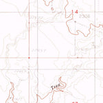 United States Geological Survey Hay Creek NW, MT (1983, 24000-Scale) digital map