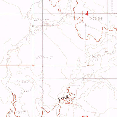 United States Geological Survey Hay Creek NW, MT (1983, 24000-Scale) digital map