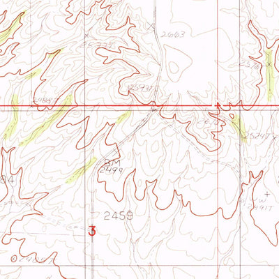 United States Geological Survey Hay Creek NW, MT (1983, 24000-Scale) digital map
