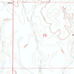 United States Geological Survey Hay Creek, SD (1971, 24000-Scale) digital map