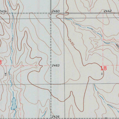 United States Geological Survey Hay Hollow, KS (1979, 24000-Scale) digital map