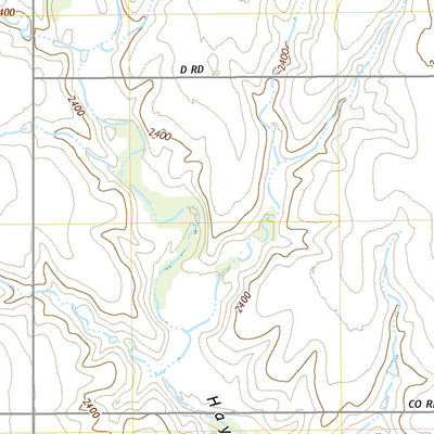 United States Geological Survey Hay Hollow, KS (2022, 24000-Scale) digital map