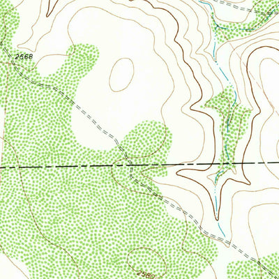United States Geological Survey Hay Hollow, TX (1973, 24000-Scale) digital map