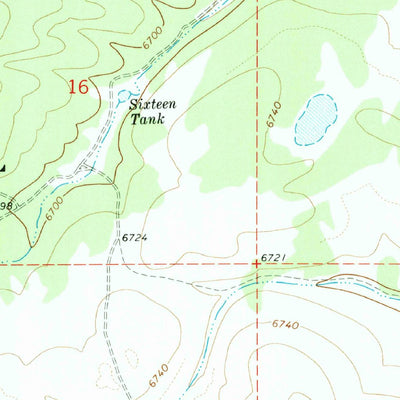 United States Geological Survey Hay Lake, AZ (1970, 24000-Scale) digital map
