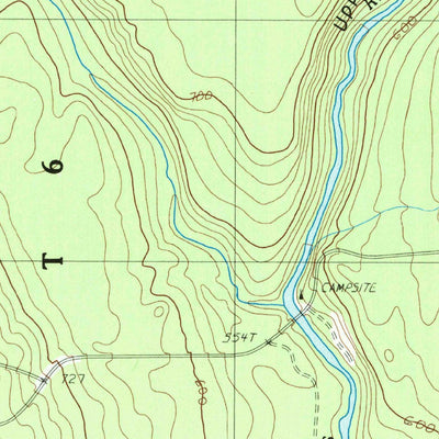 United States Geological Survey Hay Lake, ME (1986, 24000-Scale) digital map