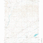 United States Geological Survey Hay Meadow Reservoir, WY (1958, 24000-Scale) digital map