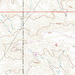 United States Geological Survey Hay Meadow Reservoir, WY (1958, 24000-Scale) digital map