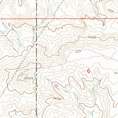 United States Geological Survey Hay Meadow Reservoir, WY (1958, 24000-Scale) digital map