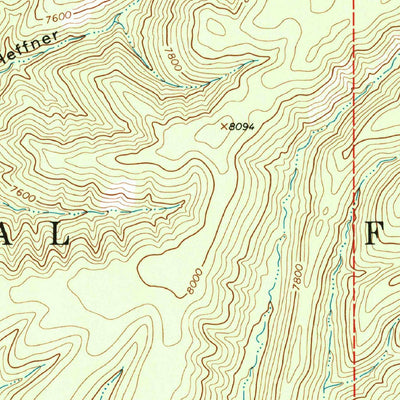 United States Geological Survey Hay Mesa, NM (1963, 24000-Scale) digital map