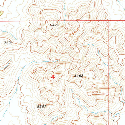 United States Geological Survey Hay Mountain, AZ (1957, 24000-Scale) digital map