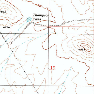 United States Geological Survey Hay Mountain, AZ (1996, 24000-Scale) digital map