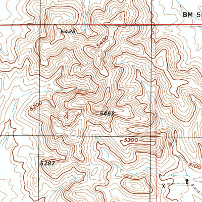 United States Geological Survey Hay Mountain, AZ (1996, 24000-Scale) digital map