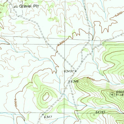 United States Geological Survey Hay Ranch, NV (1986, 24000-Scale) digital map