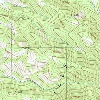 United States Geological Survey Hay Ranch, NV (1986, 24000-Scale) digital map