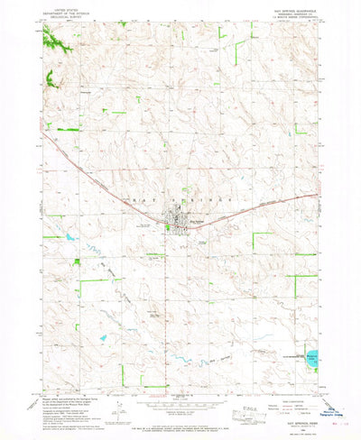 United States Geological Survey Hay Springs, NE (1966, 24000-Scale) digital map