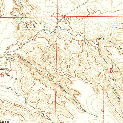 United States Geological Survey Hay Springs SE, NE (1960, 24000-Scale) digital map