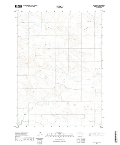United States Geological Survey Hay Springs SW, NE (2021, 24000-Scale) digital map