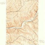 United States Geological Survey Hay, WA (1952, 62500-Scale) digital map