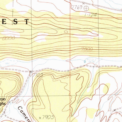 United States Geological Survey Haycock Mountain, UT (1985, 24000-Scale) digital map
