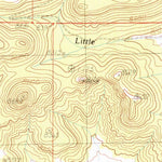 United States Geological Survey Haycock Mountain, UT (1985, 24000-Scale) digital map