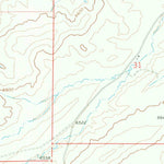 United States Geological Survey Hayden, CO (1971, 24000-Scale) digital map