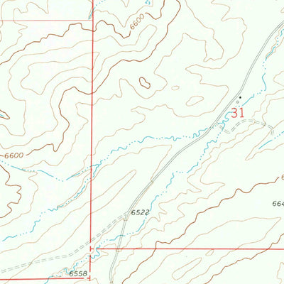 United States Geological Survey Hayden, CO (1971, 24000-Scale) digital map