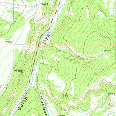 United States Geological Survey Hayden, CO (1971, 24000-Scale) digital map