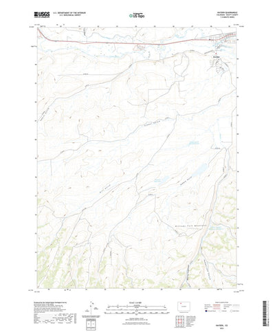 United States Geological Survey Hayden, CO (2022, 24000-Scale) digital map