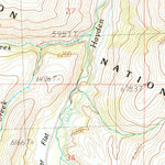 United States Geological Survey Hayden Creek, ID (1989, 24000-Scale) digital map