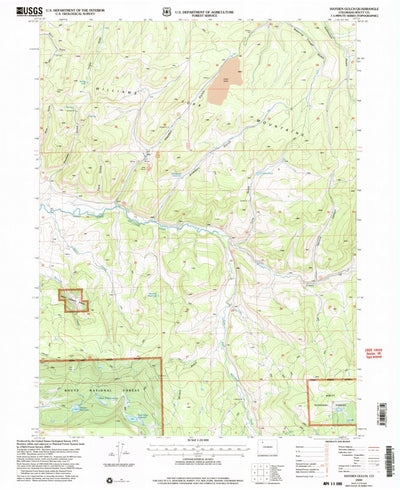 United States Geological Survey Hayden Gulch, CO (2000, 24000-Scale) digital map