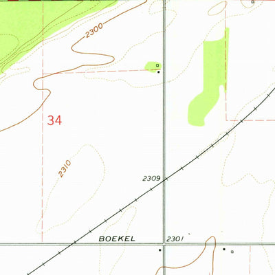 United States Geological Survey Hayden, ID (1961, 24000-Scale) digital map
