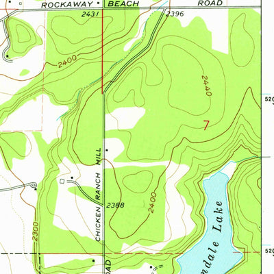 United States Geological Survey Hayden, ID (1961, 24000-Scale) digital map