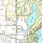 United States Geological Survey Hayden, ID (1996, 24000-Scale) digital map