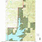 United States Geological Survey Hayden Lake, ID (1996, 24000-Scale) digital map