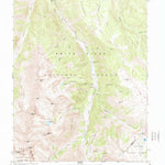 United States Geological Survey Hayden Peak, CO (1960, 24000-Scale) digital map
