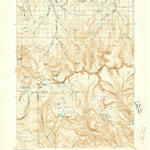 United States Geological Survey Hayden Peak, UT-WY (1901, 125000-Scale) digital map