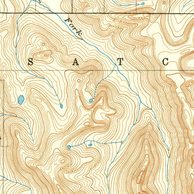 United States Geological Survey Hayden Peak, UT-WY (1901, 125000-Scale) digital map