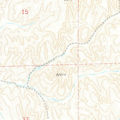 United States Geological Survey Hayes Center NW, NE (1973, 24000-Scale) digital map