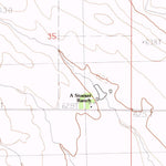 United States Geological Survey Hayes North, SD (1983, 24000-Scale) digital map