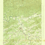 United States Geological Survey Hayesville, NC (1938, 24000-Scale) digital map
